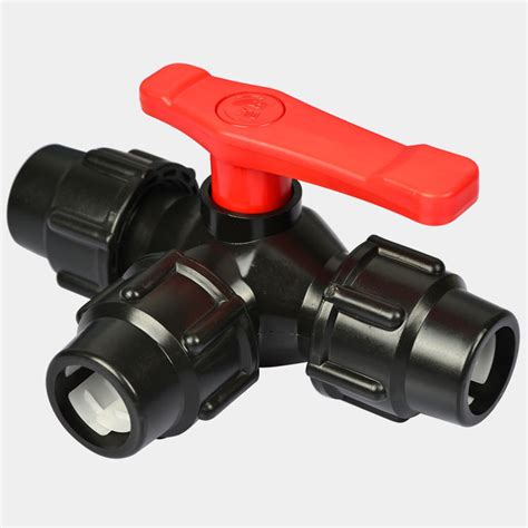 Plastic Compression Water Pipe Tee Fitting 20mm 25mm 32mm 40mm 50mm Ebay