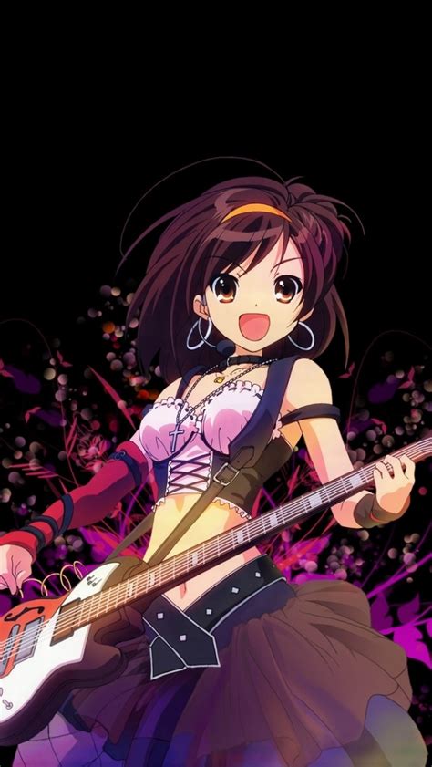 Anime Girl With Guitar Anime