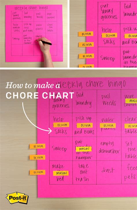 Make Chores More Engaging With This Fun Chore Chart Idea That Makes