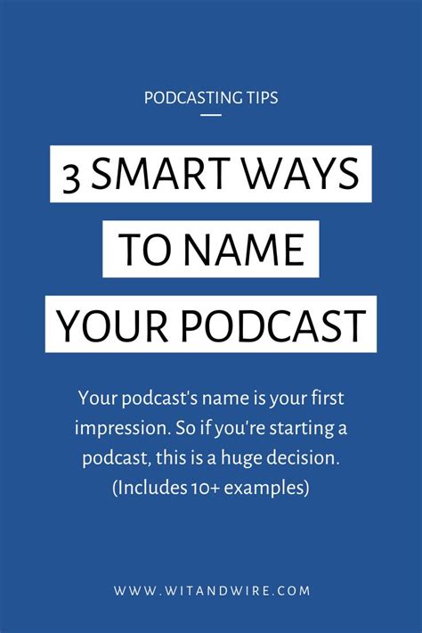 Top Podcasts Today Use One Of 3 Methods To Choose Their Podcast Name