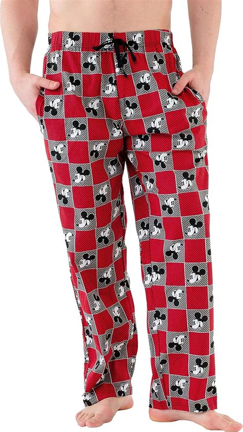 Disney Mickey Mouse Mens Mickey Mouse Lounge Pants Amazonca Clothing