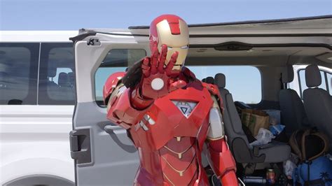 Real Life Iron Man Vs Captain America Shoot Youtube