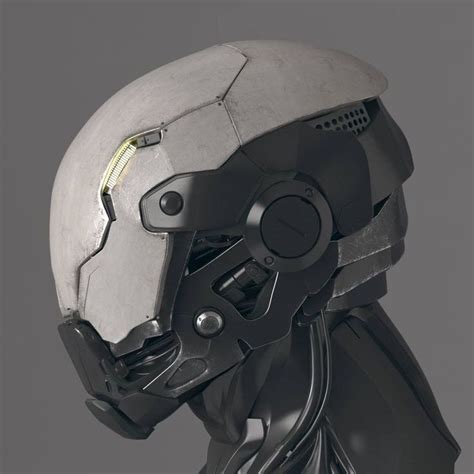 Sci Fi Helmet Concept Helmet Concept Robot Concept Art Robots Concept