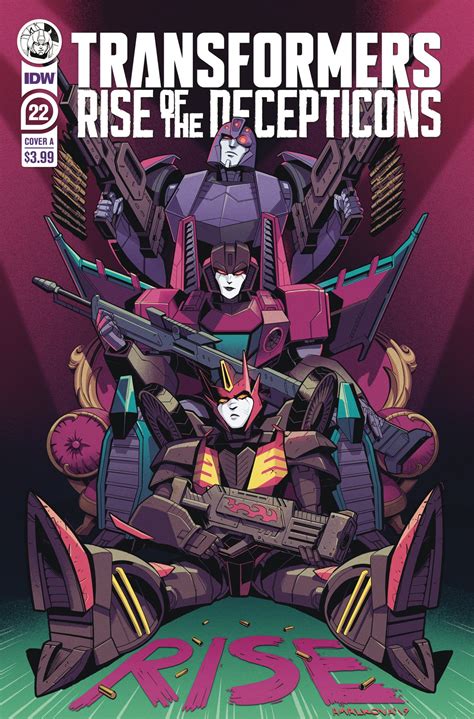 Idws Transformers 2019 Comic Series Issue 22 Malkova Cover A Art