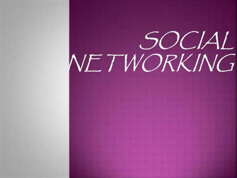 Ppt Social Networking Powerpoint Presentation Free Download Id1631850
