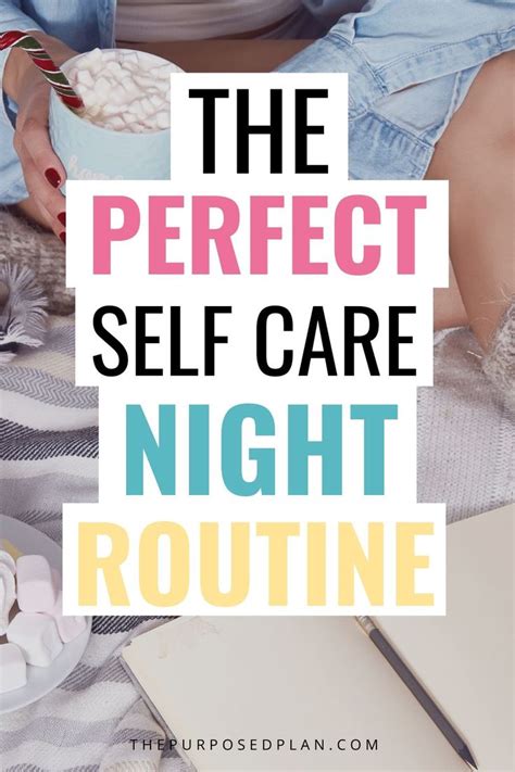 A Calming Self Care Night Routine In 2020 Night Routine Self Care