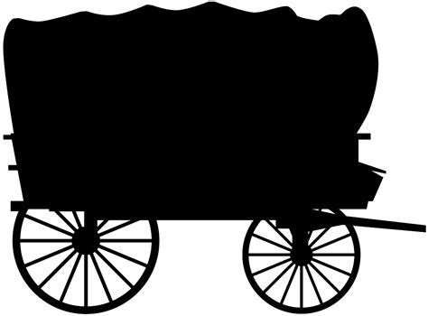 Wagon Silhouette Free Vector Silhouettes