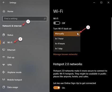 How To Turn Wi Fi Back On Manually Or Automatically In Windows 10