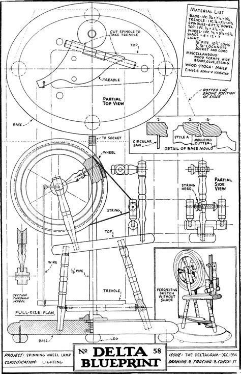 Image Result For Spinning Wheel Building Plans Spinning Wheel Wire