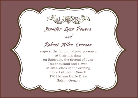 Wedding Invitation Text How To Choose Wedding Invitation Text What