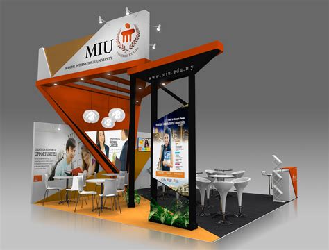 Education Booth Concept By Firdaus Nawawi At
