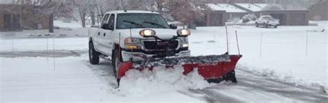 Snow Plowing And De Icing Midwest Green Lawn Care And Landscaping Llc