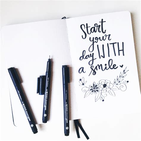 Tips for Drawing Simple Flowers Using MONO Drawing Pens ... Sunflower hand drawn seamless vector pattern.