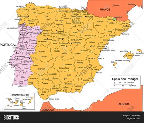 Lista Imagen De Fondo Mapa De Portugal Y Espa A Mirada Tensa