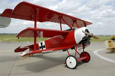 Fokker Dr1 First Flight 1917 Renowned As The Aircraft In Which