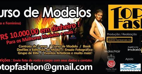 Revista No Embalo Concurso De Modelos Top Fashion Indaiatuba