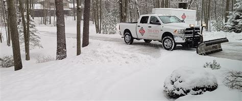 Snow And Ice Removal In The Midland Saginaw And Freeland Mi Area Tri