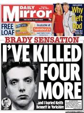 The mirror, london, united kingdom. Daily Mirror (UK) Front Page for 29 June 2013 | Paperboy ...