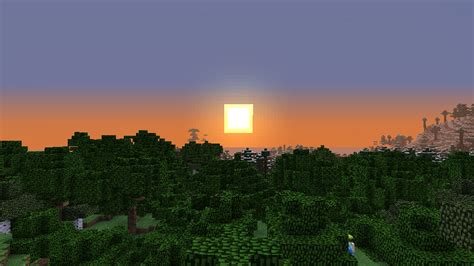 Free Minecraft Sunrise Screensaver By Chibikatniss On Deviantart