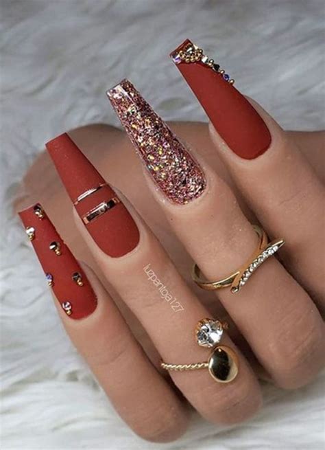 39 Long Nail Manicures To Express Your Personality With Nail Art Designs