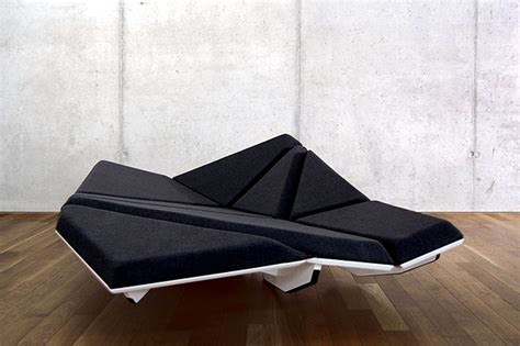 — highlyann krasnow of the design high. Dynamic Designer Sofa "Cay" futuristic look | Interior Design Ideas - Ofdesign