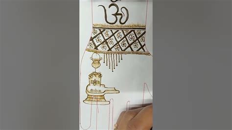 Beautiful Sivling Mahadev Mehndi Design Shiva Tattu Mehndi Henna
