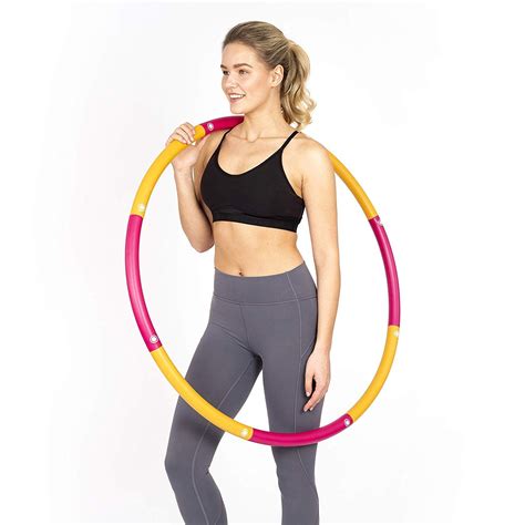 Fitness Hula Hoop By Healthy Model Life Easy To Spin