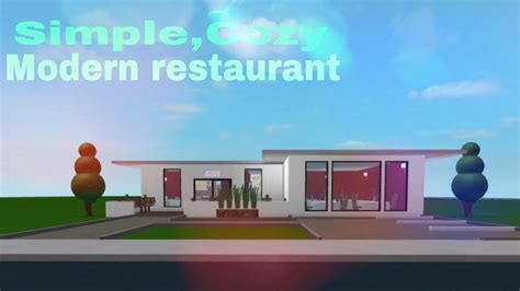 Here's our list of bloxburg house ideas: Bloxburg, simple,cozy starter restaurant ideas - YouTube