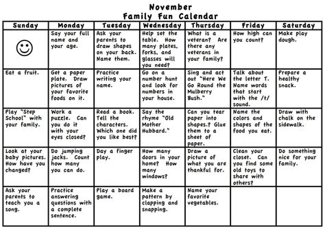 Monthly Activity Calendars Kindergarten With Ms Handspiker