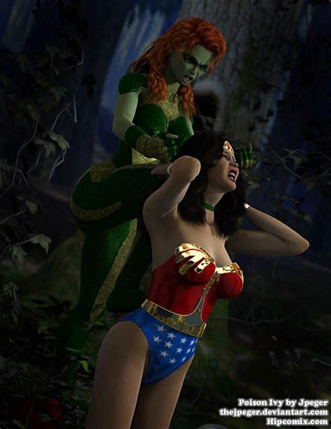 Poison Ivy Vs Wonder Woman By Thejpeger On