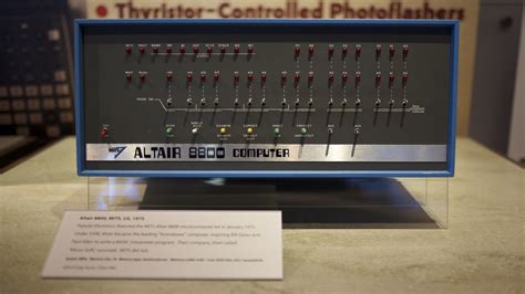 Altair 8800 Computer David Flickr