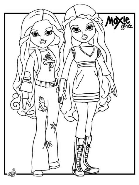 Moxie Coloring Pages For Girls To Print For Free