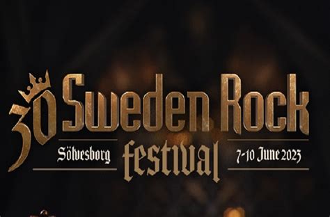 Sweden Rock Festival 2023 Der Vorbericht Schwermetallvertung