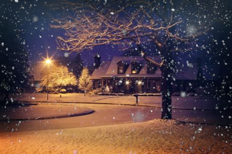 Free Images Light Sunlight Home Evening Weather Snowy Snowfall
