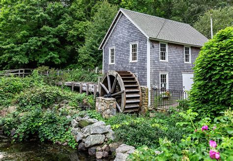 Stony Brook Grist Mill Photograph By John Greim Fine Art America