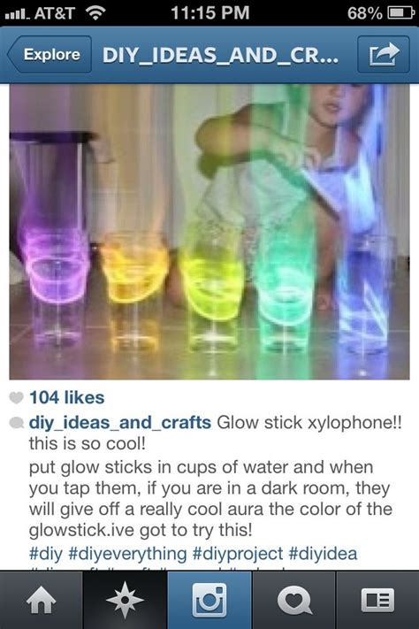 Glow Stick Science Experiment