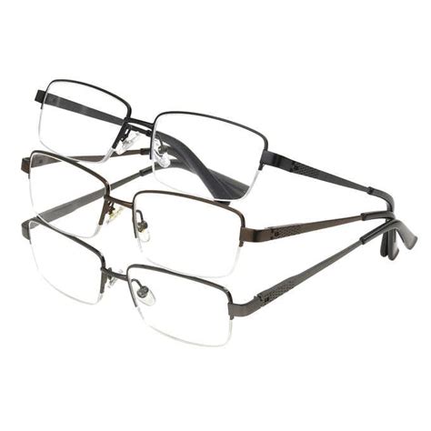 Design Optics By Foster Grant Semi Rimless Metal Reading Glasses 3