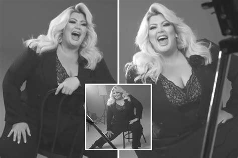 gemma collins shows off amazing curves in plunging corset for chicago role after 3 5 stone