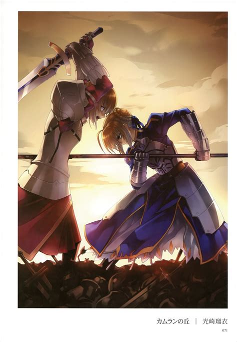 Artoria Pendragon Mordred Mordred And Saber Fate Stay Night Fate