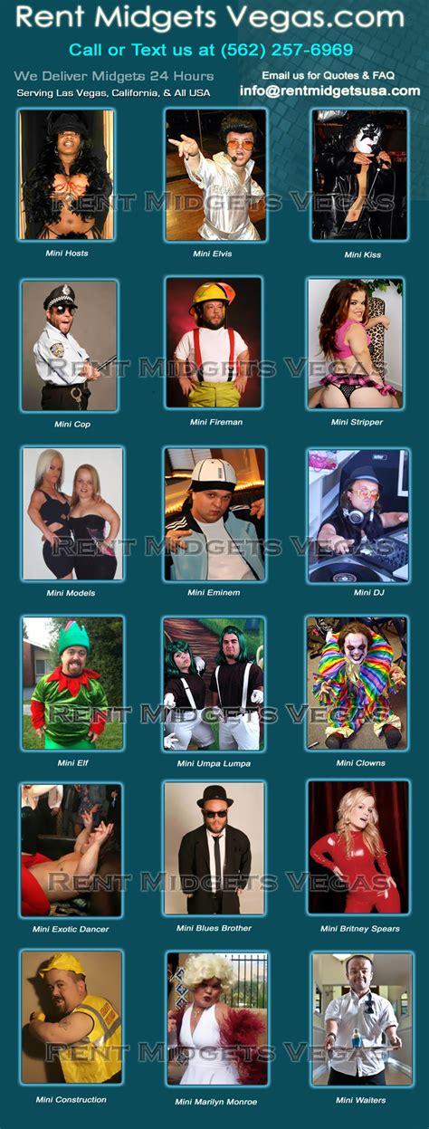 Midget Entertainers Las Vegas Rent Midgets Vegas