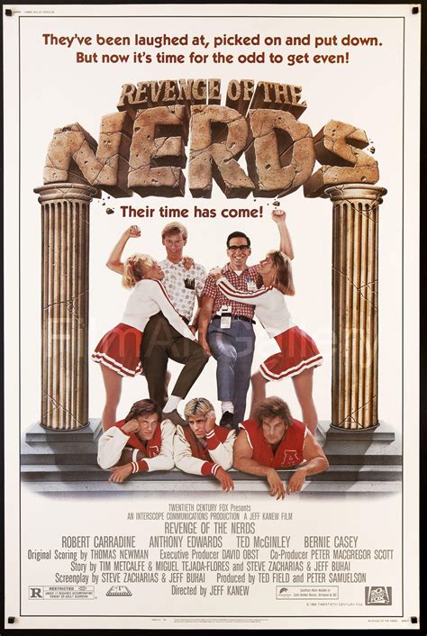 Revenge Of The Nerds Movie Poster 40x60 Original Vintage Movie Poster