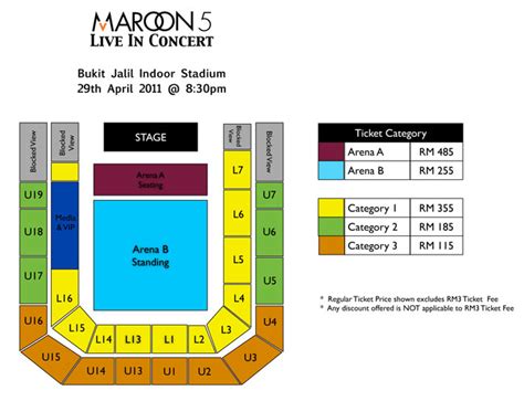 Axiata arena adalah stadium tertutup serbaguna yang kini merupakan pusat penganjuran utama pelbagai acara sama ada acara sukan dan bukan sukan. Bass And Treble - A Music Blog: Maroon 5 Live @ Stadium ...