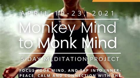 Monkey Mind To Monk Mind 5 Day Meditation Project