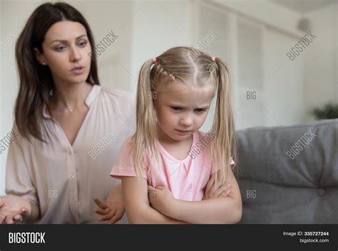 Angry Mom Scolding Image Photo Free Trial Bigstock