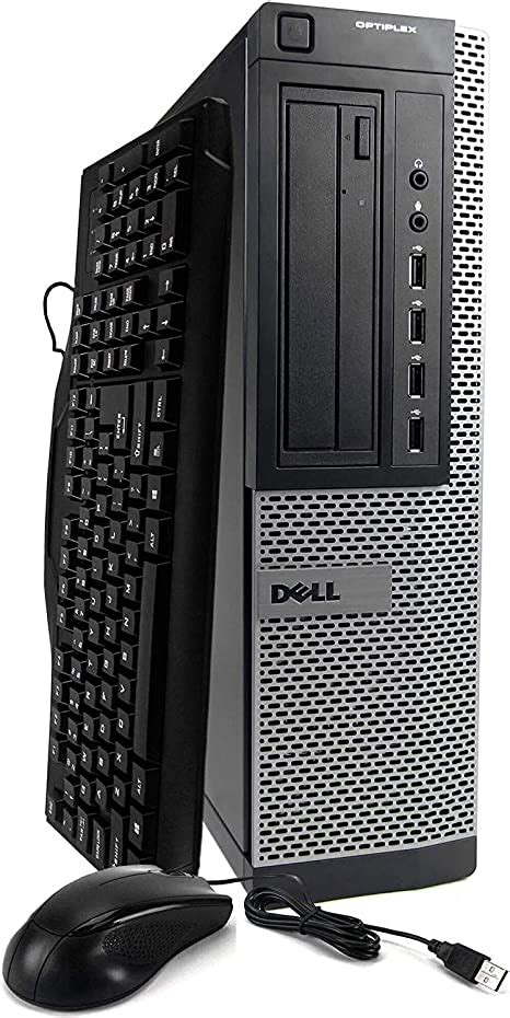 Dell Optiplex 990 Desktop Pc Bundle With Accessory Pack