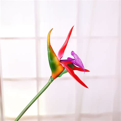 2021 Artificial Plastic Bird Of Paradise Fake Flower Decorative
