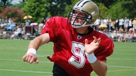 Brees We Are Never Totally Satisfied But Happy With The Progress