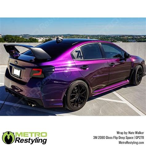 3m 2080 Gloss Flip Deep Space Vinyl Wrap Gp278 Vinyl Wrap Film