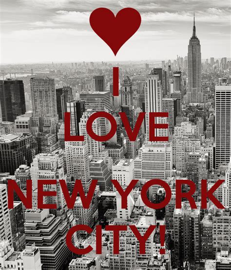 I Love New York City Poster Maricordiazborgeaud Keep Calm O Matic