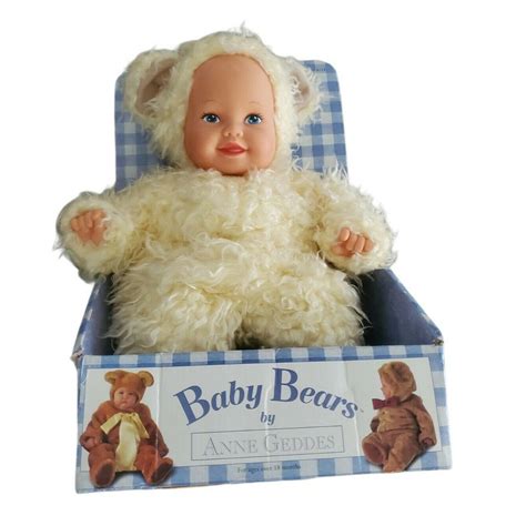 Anne Geddes Baby Bears 16 Doll Polar Bear Wooley Lamb Etsy